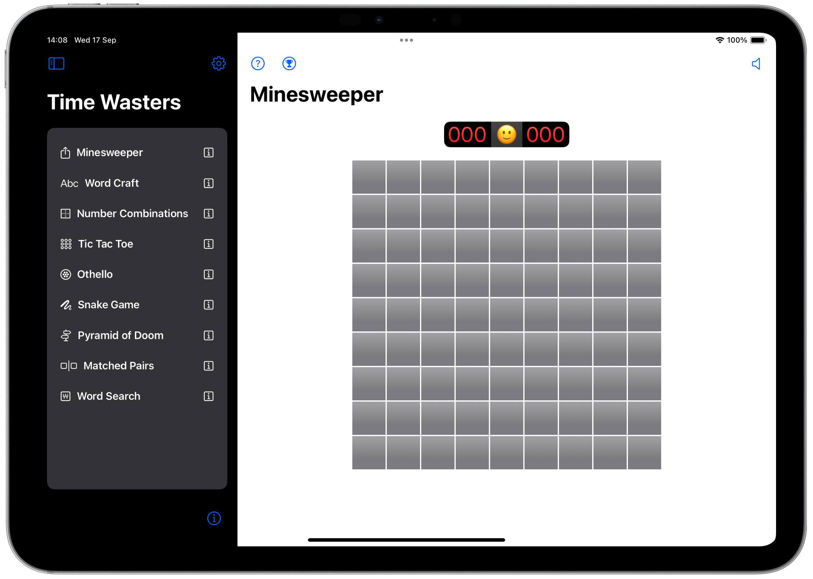 iPad games
